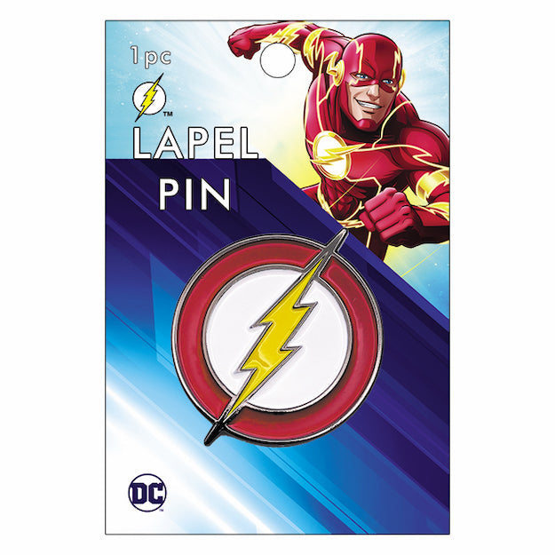 DC Comics The Flash Logo 1.25" Lapel Pin - 3 pc prepack