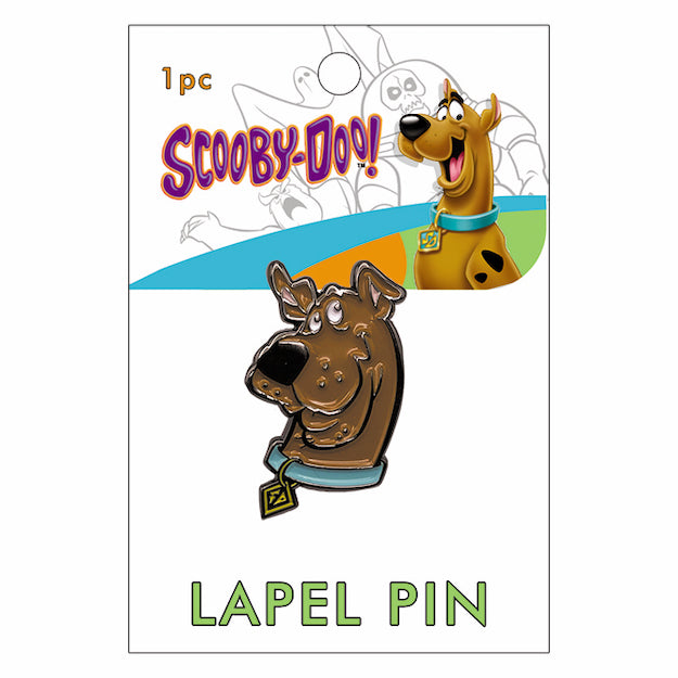 Scooby Doo Head 1.25" Lapel Pin - 3 pc prepack