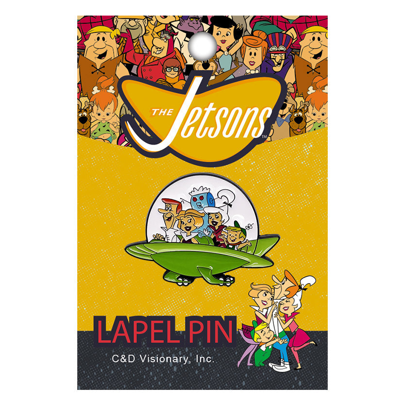 The Jetsons Spaceship 1.25" Lapel Pin - 3 pc prepack