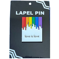 Thumbnail for LGBTQ+ Love Is Love Lapel Pin - 3 pc prepack