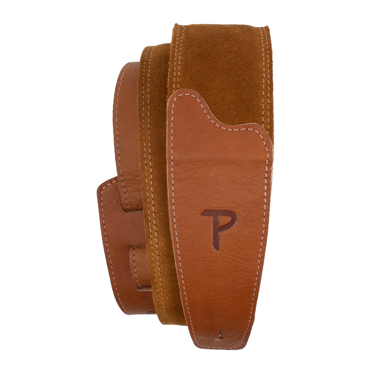 TWO TONED SUEDE / LEATHER PADDED Guitar Strap