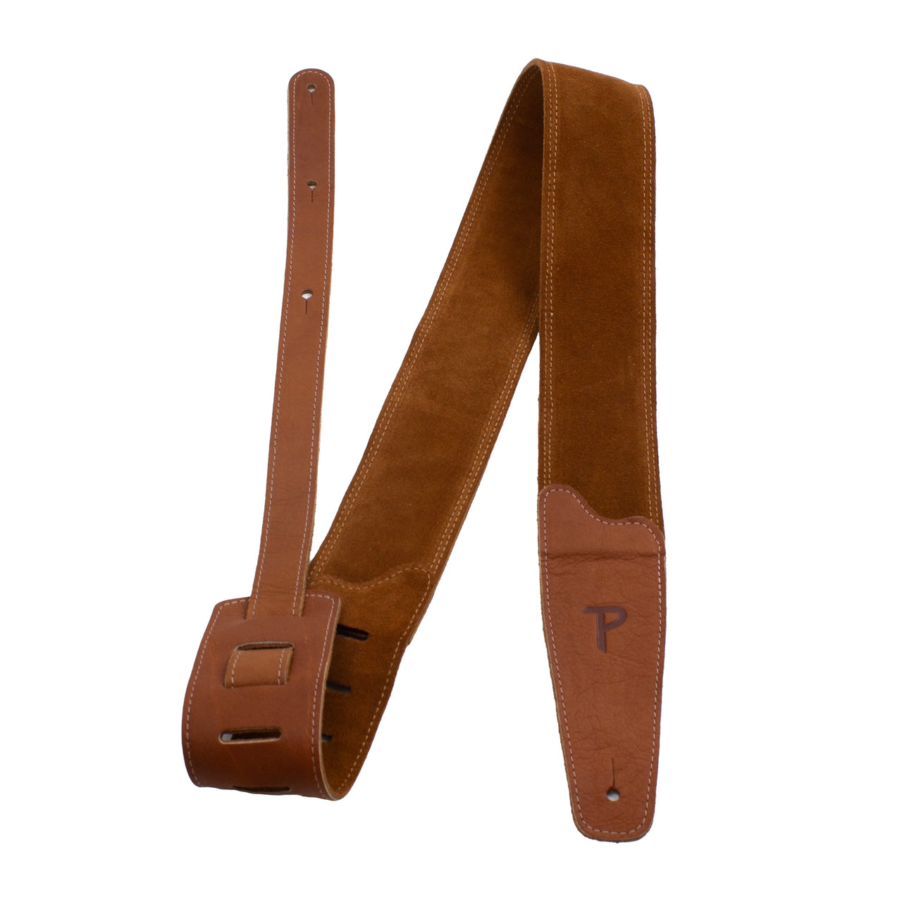 TWO TONED SUEDE / LEATHER PADDED Guitar Strap