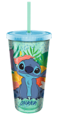 Thumbnail for Lilo and Stitch Tropical Ohana Sitting  32oz Confetti Cold Cup – 12 pc ppk ($7.50 each)
