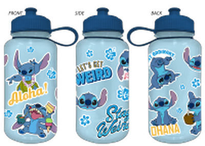 Lilo and Stitch Pose Art  33.8oz Sports Water Bottle – 12 pc ppk ($6.25 each)
