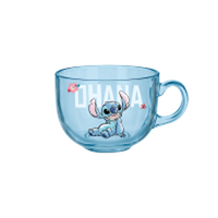 Thumbnail for Lilo and Stitch Ohana Sketch  16oz Glass Coffee Mug – 24 pc ppk ($4.50 each)