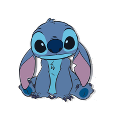 Lilo and Stitch Cute Pose  Large Die Cut MDF Box Wall Sign – 16 pc ppk ($5.50 each)