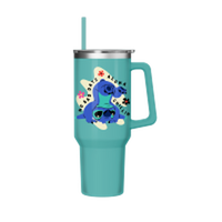 Thumbnail for Lilo and Stitch No Bad Days  40oz Stainless Steel Tumbler w Handle – 12 pc ppk ($13.75 each)
