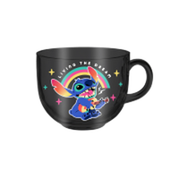 Thumbnail for Lilo and Stitch Living the Dream  16oz Glass Coffee Mug – 24 pc ppk ($4.50 each)