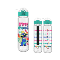 Thumbnail for Lilo and Stitch Stay Cool  33oz Plastic Water Bottle w Locking Lid and Strap – 12 pc ppk ($9.00 each)