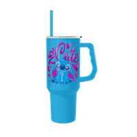 Thumbnail for LILO AND STITCH AIRBRUSH 2 CUTE  40oz Stainless Steel Tumbler w Handle – 12 pc ppk ($13.75 each)