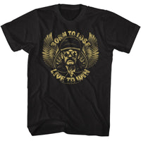 Thumbnail for LEMMY-LEMMY BORN TO LOSE-BLACK ADULT S/S TSHIRT