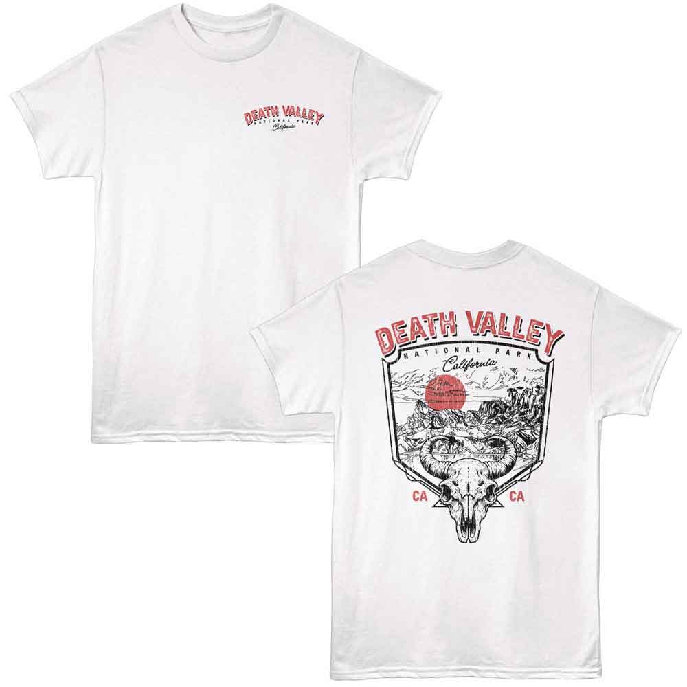Lantern Press - Skull And Landscape T-Shirt