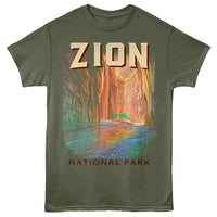 Thumbnail for Lantern Press - Canyon Flow T-Shirt
