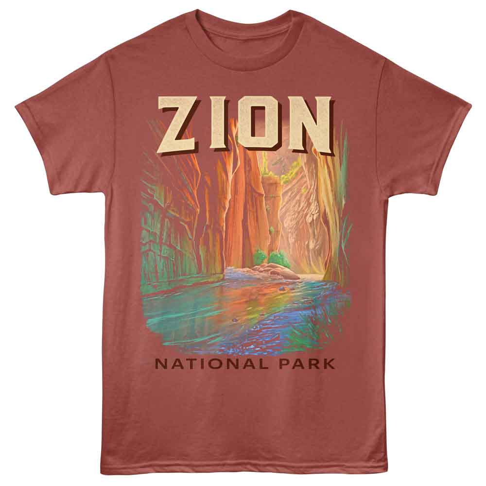 Lantern Press - Canyon Flow T-Shirt