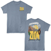 Thumbnail for Lantern Press - Circle MTNS Zion F B T-Shirt
