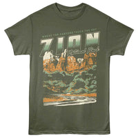 Thumbnail for Lantern Press - Canyons Touch Sky T-Shirt