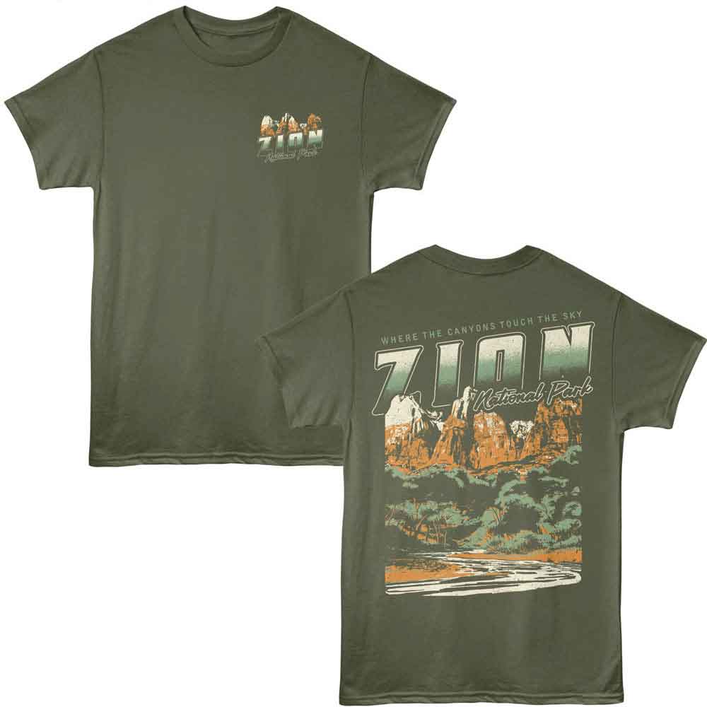 Lantern Press - Canyons Touch Sky F B T-Shirt