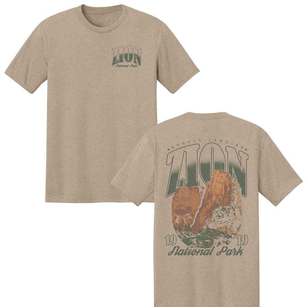Lantern Press - Angels Landing 1919 F B T-Shirt