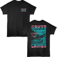 Thumbnail for Lantern Press - Canyon Two Color Text F B T-Shirt