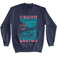 Thumbnail for Lantern Press - Canyon Two Color Text Sweatshirt