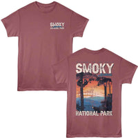 Thumbnail for Lantern Press - Welcome Smoky Mnts F B T-Shirt