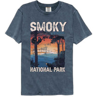 Thumbnail for Lantern Press - Welcome Smoky Mountains Comfort Color T-Shirt