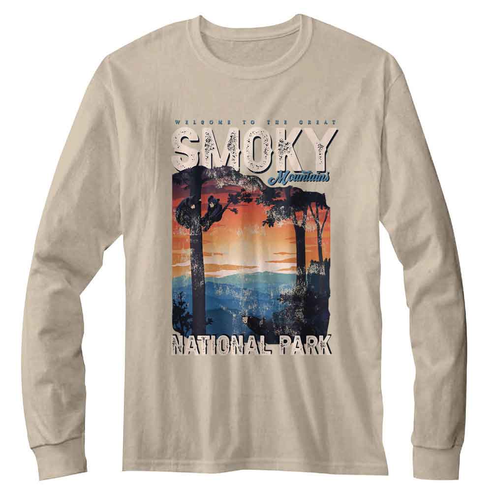 Lantern Press - Welcome Smoky Mountains Long Sleeve Tee