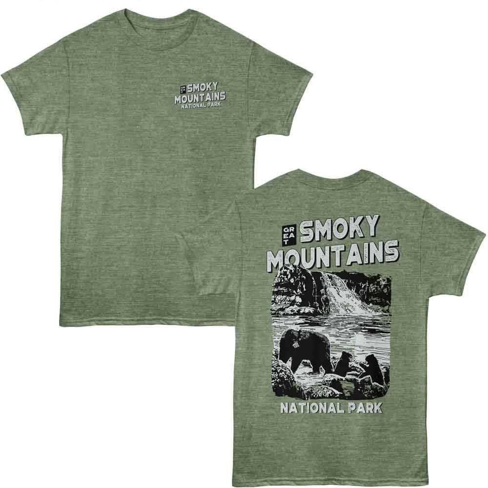 Lantern Press - Bear Cubs Playing F B T-Shirt