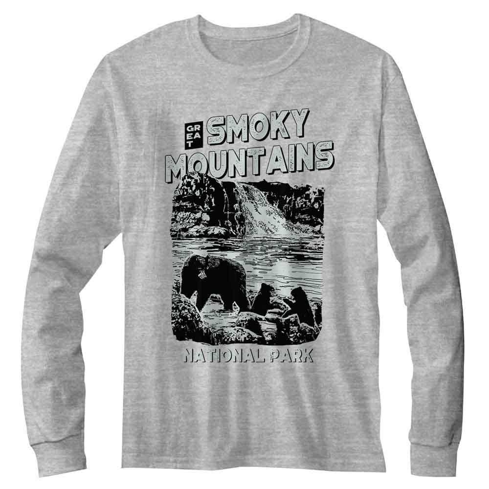 Lantern Press - Bear Cubs Playing Long Sleeve Tee