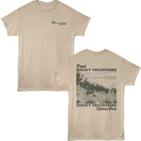 Thumbnail for Lantern Press - Smoky Mountains Repeat F B T-Shirt