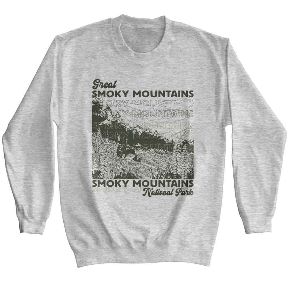 Lantern Press - Smoky Mountains Repeat Sweatshirt