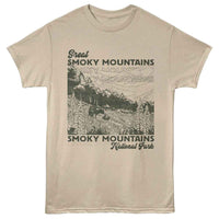 Thumbnail for Lantern Press - Smoky Mountains Repeat T-Shirt