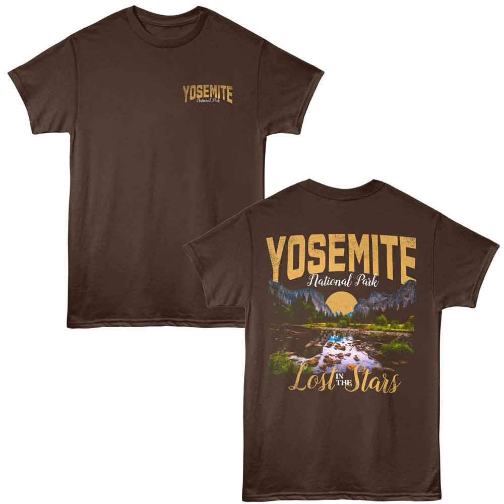 Lantern Press - Yosemite Lost In Stars F B T-Shirt