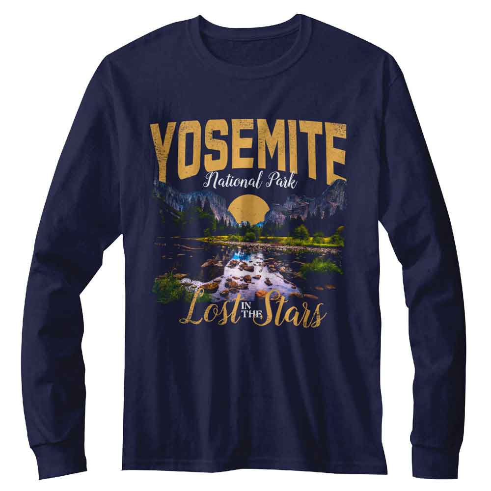 Lantern Press - Yosemite Lost In Stars Long Sleeve Tee