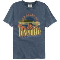 Thumbnail for Lantern Press - Yosemite Sleep Under Stars Comfort Color T-Shirt