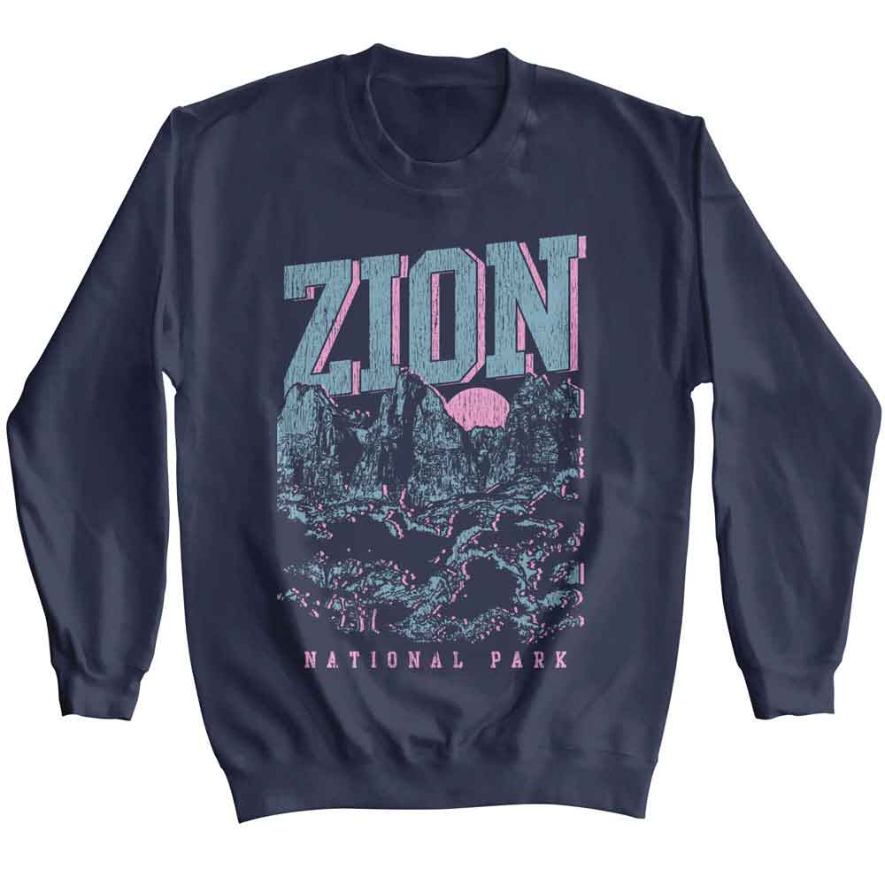 Lantern Press - Zion Rock Formations Sweatshirt