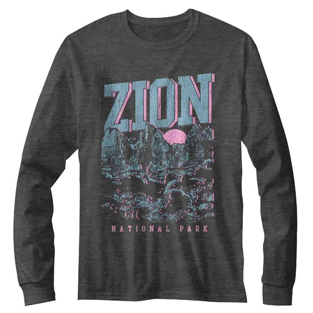 Lantern Press - Zion Rock Formations Long Sleeve Tee