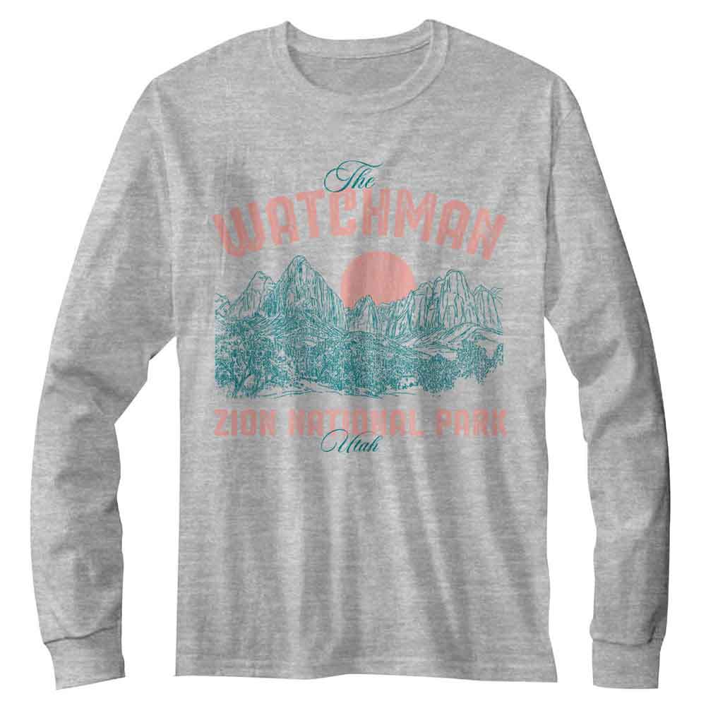 Lantern Press - Watchman Landscape Long Sleeve Tee