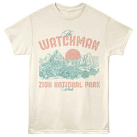 Thumbnail for Lantern Press - Watchman Landscape T-Shirt