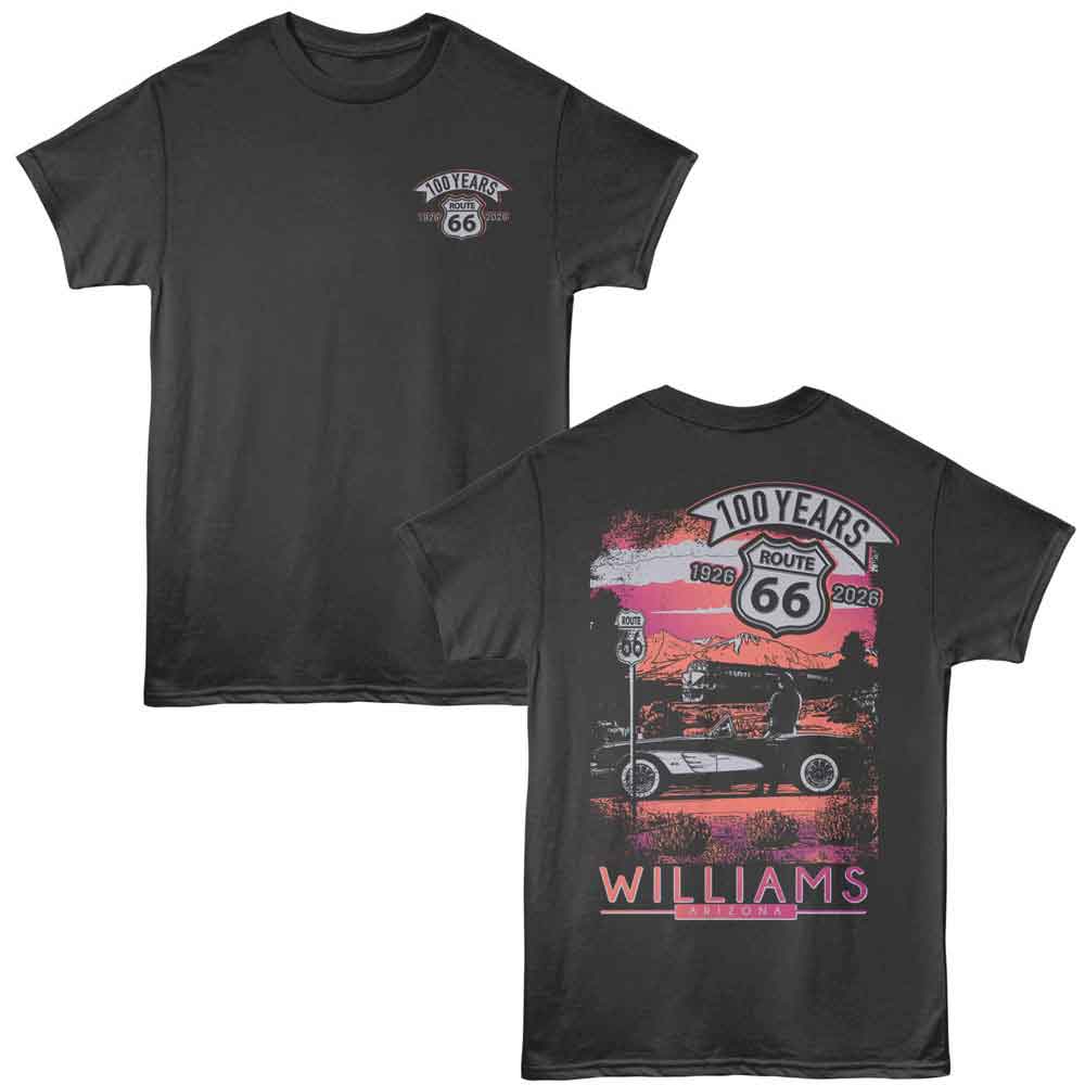 Route 66 - Rt66 100 Years T-Shirt