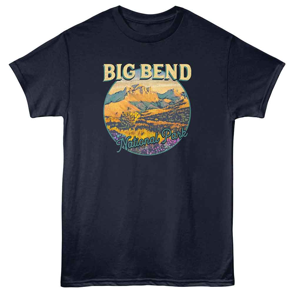 Lantern Press - Big Bend Painting T-Shirt