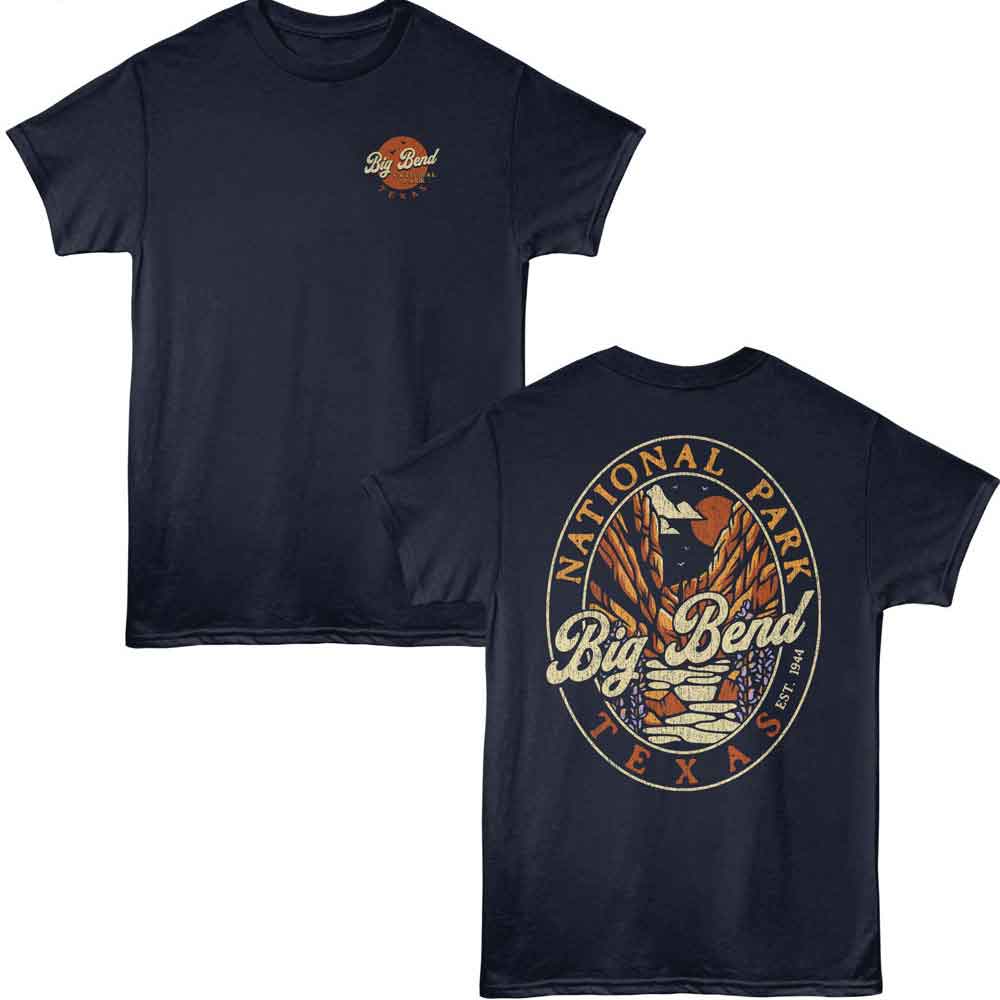 Lantern Press - Big Bend Tx F B T-Shirt