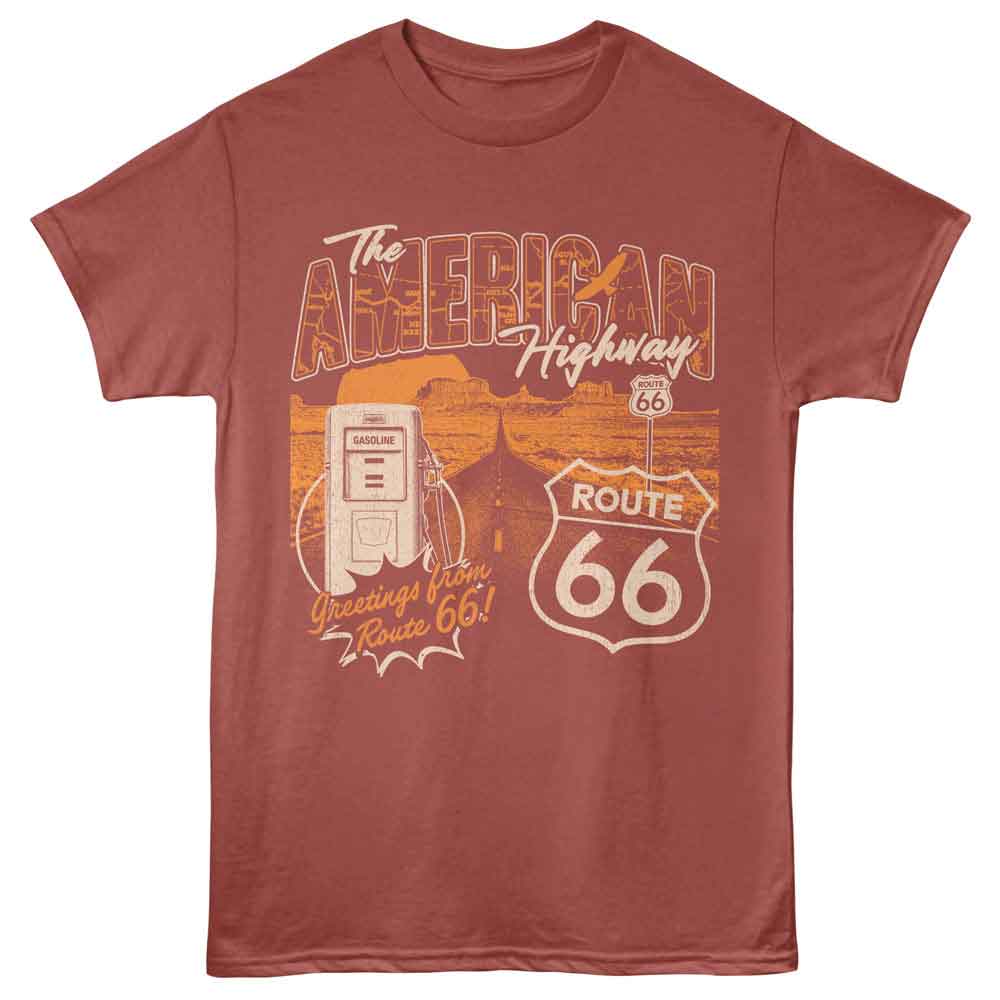 Route 66 - American Highway T-Shirt