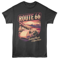 Thumbnail for Route 66 - Sunset T-Shirt
