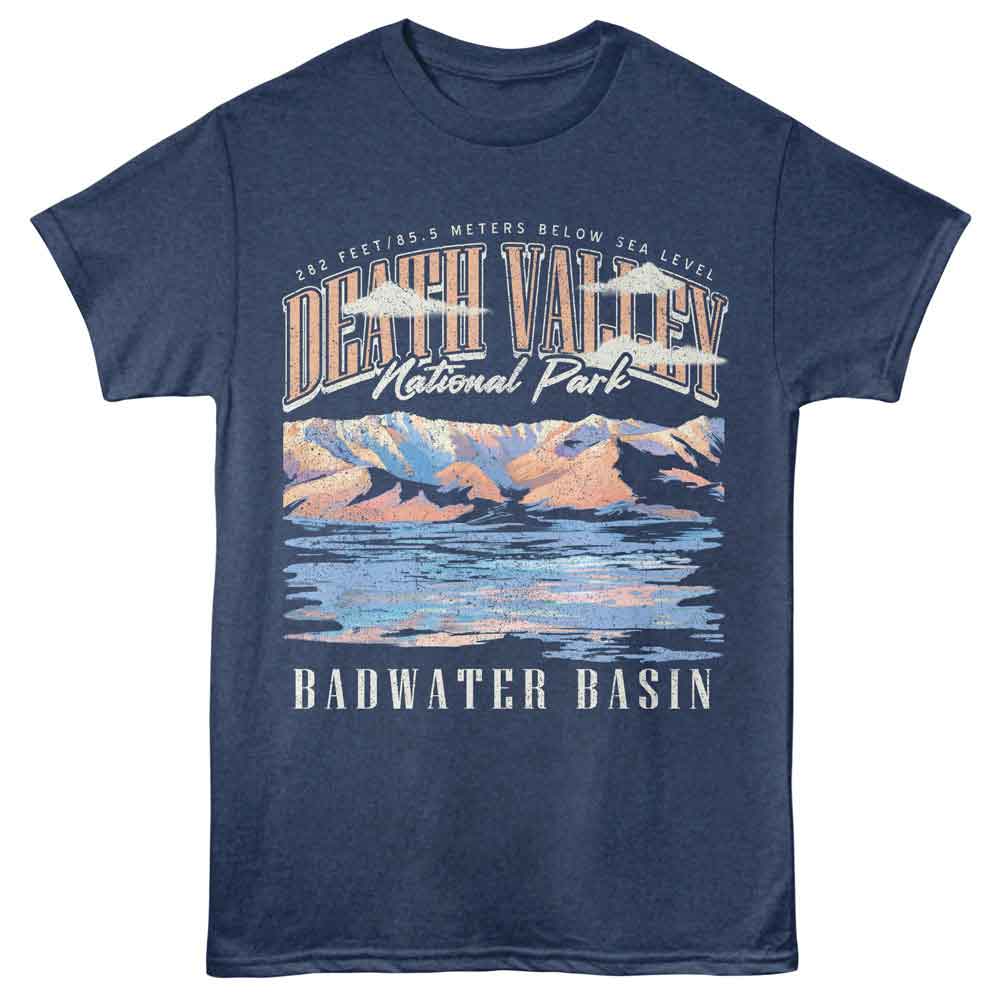 Lantern Press - Badwater Basin T-Shirt