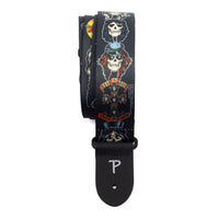 Thumbnail for GUNS N ROSES CARTOON FACES POLYESTER GUITAR STRAP