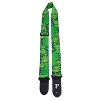 Thumbnail for GREEN ALIENS DESIGN POLYESTER GUITAR STRAP