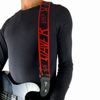 Thumbnail for SLAYER LOGO POLYESTER GUITAR STRAP