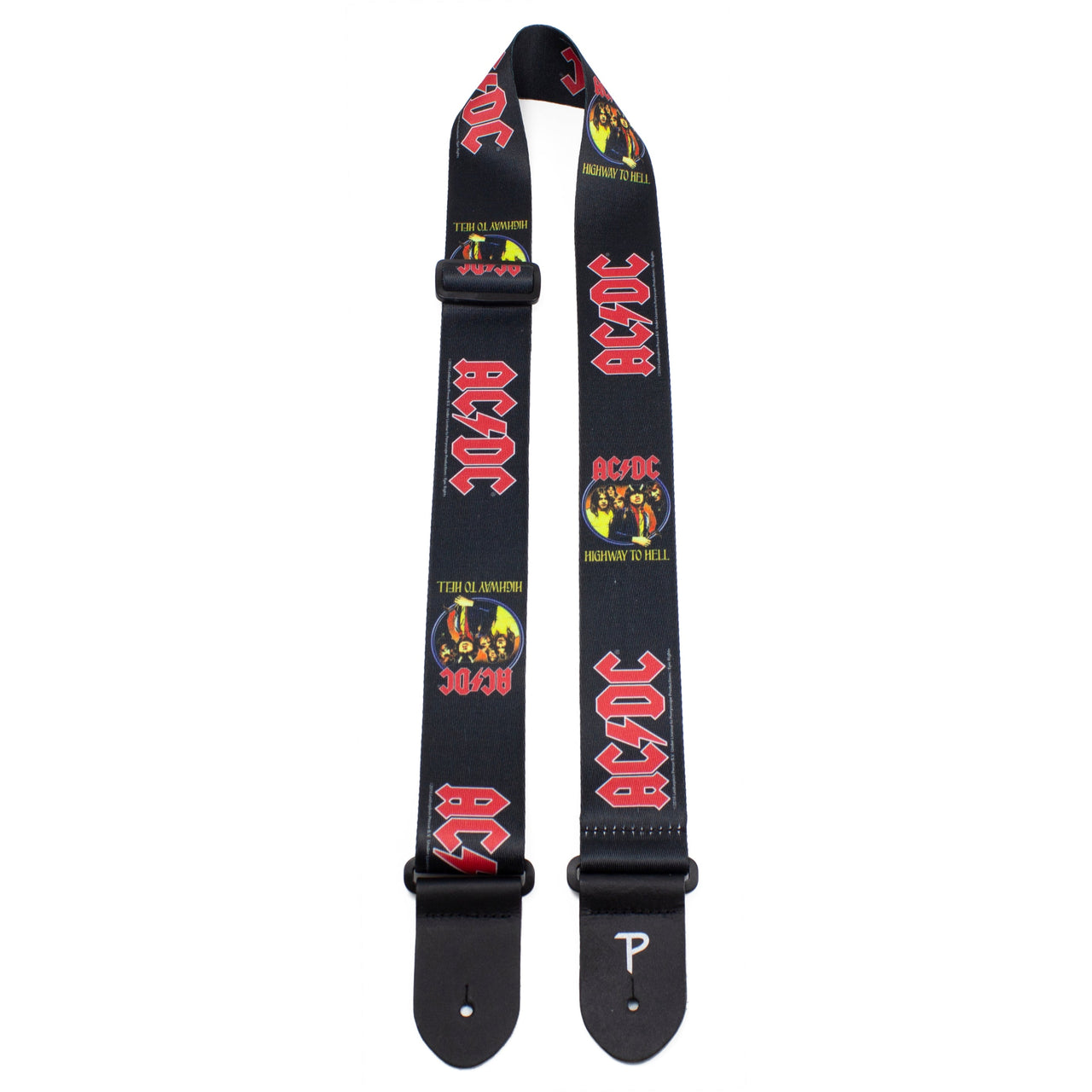 AC/DC HIGHWAY TO HELL POLYESTER GUITAR STRAP