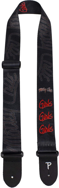Thumbnail for Motley Crue Girls Girls Girls POLYESTER GUITAR STRAP